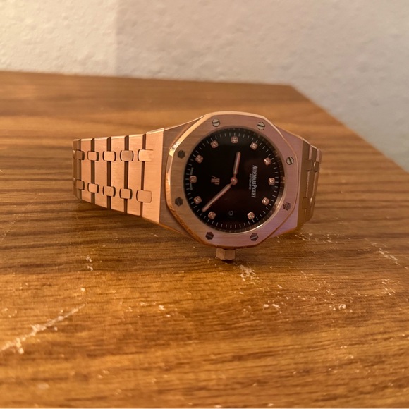 Watch with Black Dial